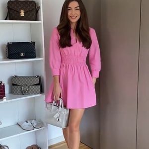 Zara NWT pink dress